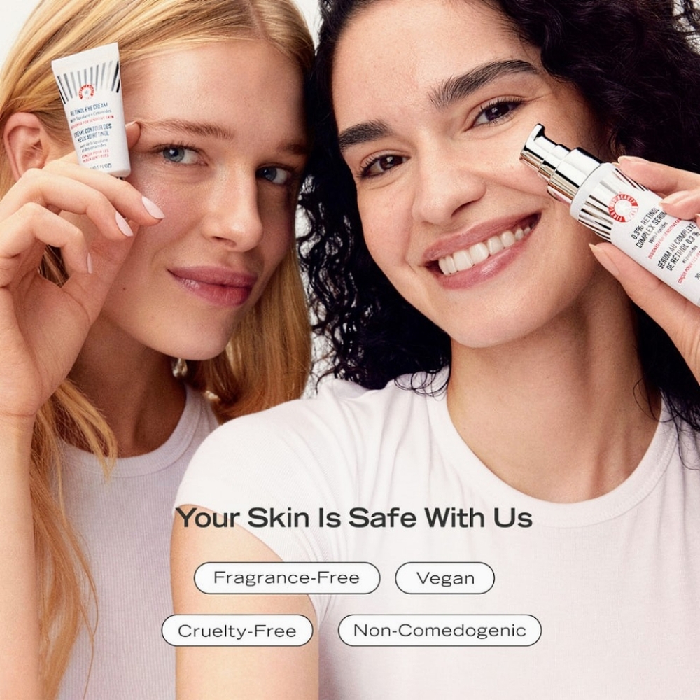 5/$50 First Aid Beauty 0.3% Retinol Complex Serum W/ Peptides Full Size 1 Fl Oz - Picture 6 of 6